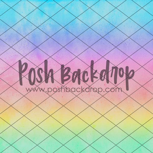 Pastel Watercolor Rainbow